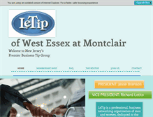 Tablet Screenshot of letipwestessex.com